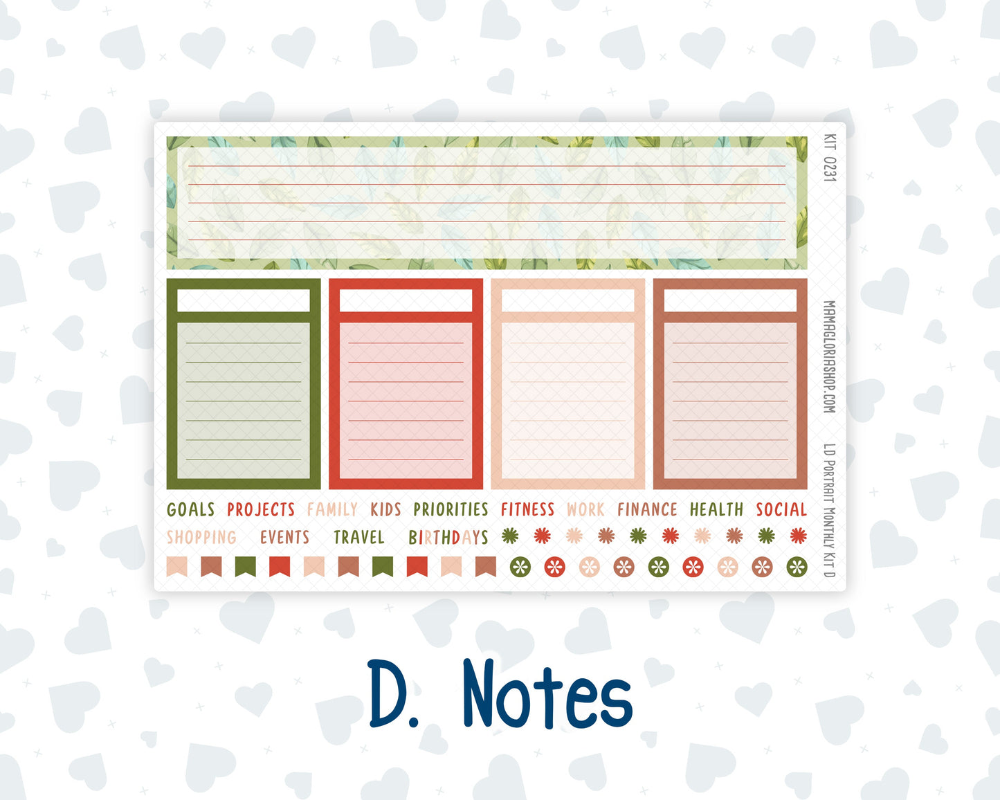 Kit 0231 - Laurel Denise Portrait - Monthly Kit - August - Backyard BBQ