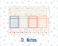 Kit 0300 - Laurel Denise The Scout Planner Large - Monthly Kit - October - Autumn Stroll