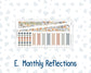 Kit 0300 - Laurel Denise The Scout Planner Large - Monthly Kit - October - Autumn Stroll