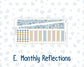 Kit 0265 - Laurel Denise The Scout Planner Large - Monthly Kit - May - Honeybee Sky