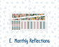 Kit 0275 - Laurel Denise The Scout Planner Large - Monthly Kit - July - Tropical Safari Blush