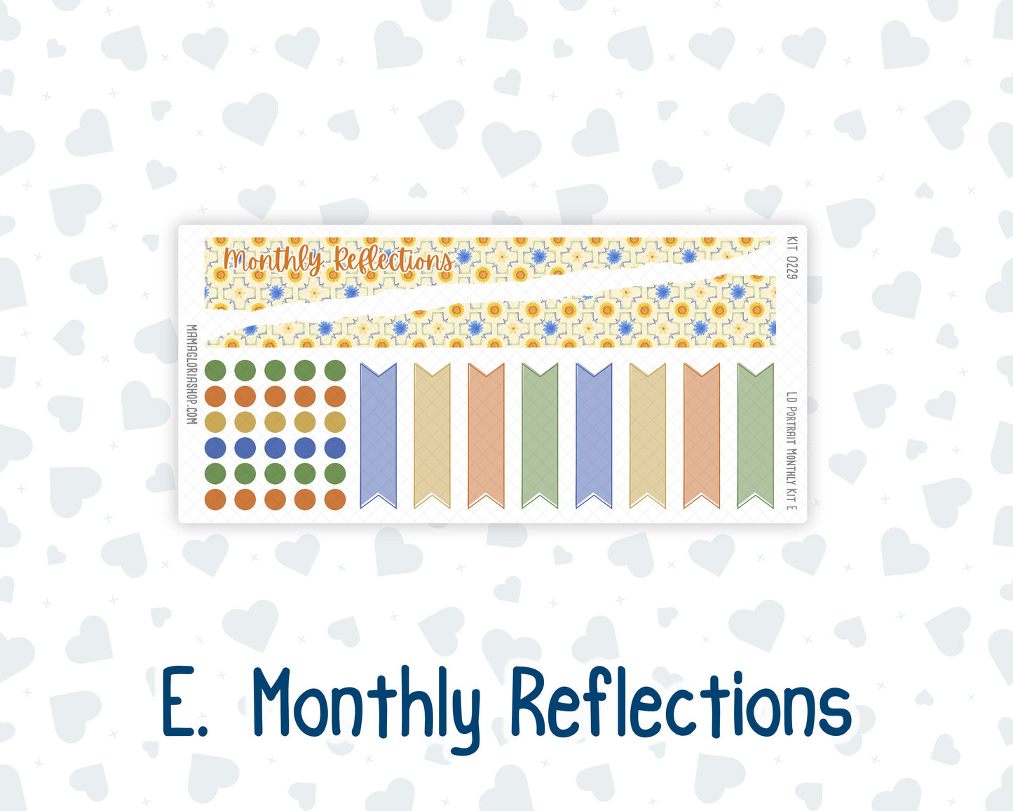 Kit 0229 - Laurel Denise Portrait - Monthly Kit - August - Golden Faces