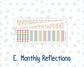 Kit 0260 - Laurel Denise The Scout Planner Large - Monthly Kit - April - Pastel Egg Hunt