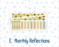 Kit 0277 - Laurel Denise The Scout Planner Large - Monthly Kit - August - Sunflower Drama Club