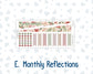 Kit 0308 - Laurel Denise The Scout Planner Large - Monthly Kit - December - Knit & Holly