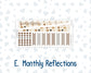 Kit 0303 - Laurel Denise The Scout Planner Large - Monthly Kit - November - Into The Woods