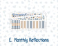 Kit 0299 - Laurel Denise The Scout Planner Large - Monthly Kit - October - Book Nook