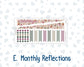 Kit 0307 - Laurel Denise The Scout Planner Large - Monthly Kit - December - Velvet Hearth