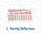 Kit 0276 - Laurel Denise The Scout Planner Large - Monthly Kit - July - Melon Crush