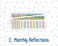 Kit 0267 - Laurel Denise The Scout Planner Large - Monthly Kit - May - Flowers For Mama