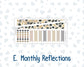 Kit 0272 - Laurel Denise The Scout Planner Large - Monthly Kit - May - Graduation