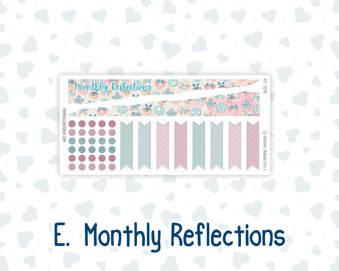 Kit 0246 - Laurel Denise Portrait - Monthly Kit - December - Gingerbread Sweets