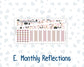 Kit 0297 - Laurel Denise The Scout Planner Large - Monthly Kit - October - Pink Spell