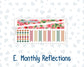 Kit 0271 - Laurel Denise The Scout Planner Large - Monthly Kit - June - Strawberry Shore