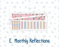 Kit 0270 - Laurel Denise The Scout Planner Large - Monthly Kit - June - Beachside Bliss
