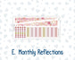 Kit 0294 - Laurel Denise The Scout Planner Large - Monthly Kit - September - Rosy Reveria