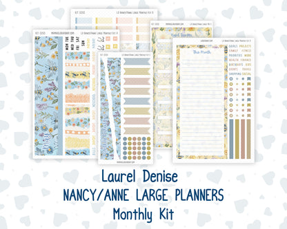 Kit 0265 - Laurel Denise Nancy/Anne Large - Monthly Kit - May - Honeybee Sky