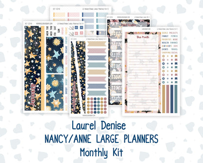 Kit 0248 - Laurel Denise Nancy/Anne Large - Monthly Kit - January - Midnight Countdown