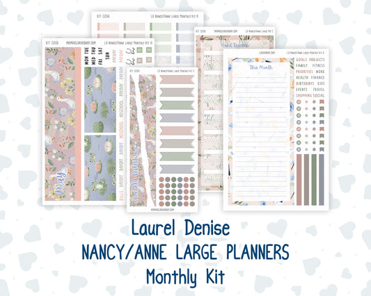 Kit 0266 - Laurel Denise Nancy/Anne Large - Monthly Kit - May - Froggy Lake Picnic
