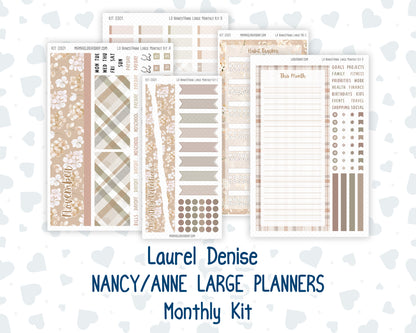 Kit 0301 - Laurel Denise Nancy/Anne Large - Monthly Kit - November - Sunday Comfort