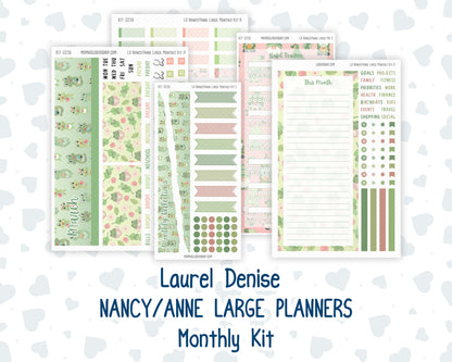 Kit 0256 - Laurel Denise Nancy/Anne Large - Monthly Kit - March - Froggy Luck