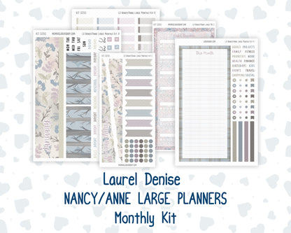 Kit 0250 - Laurel Denise Nancy/Anne Large - Monthly Kit - Quiet January