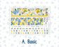 Kit 0274 - Laurel Denise Nancy/Anne Large - Monthly Kit - July - Sunny Lemon Shore