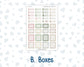Kit 0257 - Laurel Denise Nancy/Anne Large - Monthly Kit - March - Blush Garden