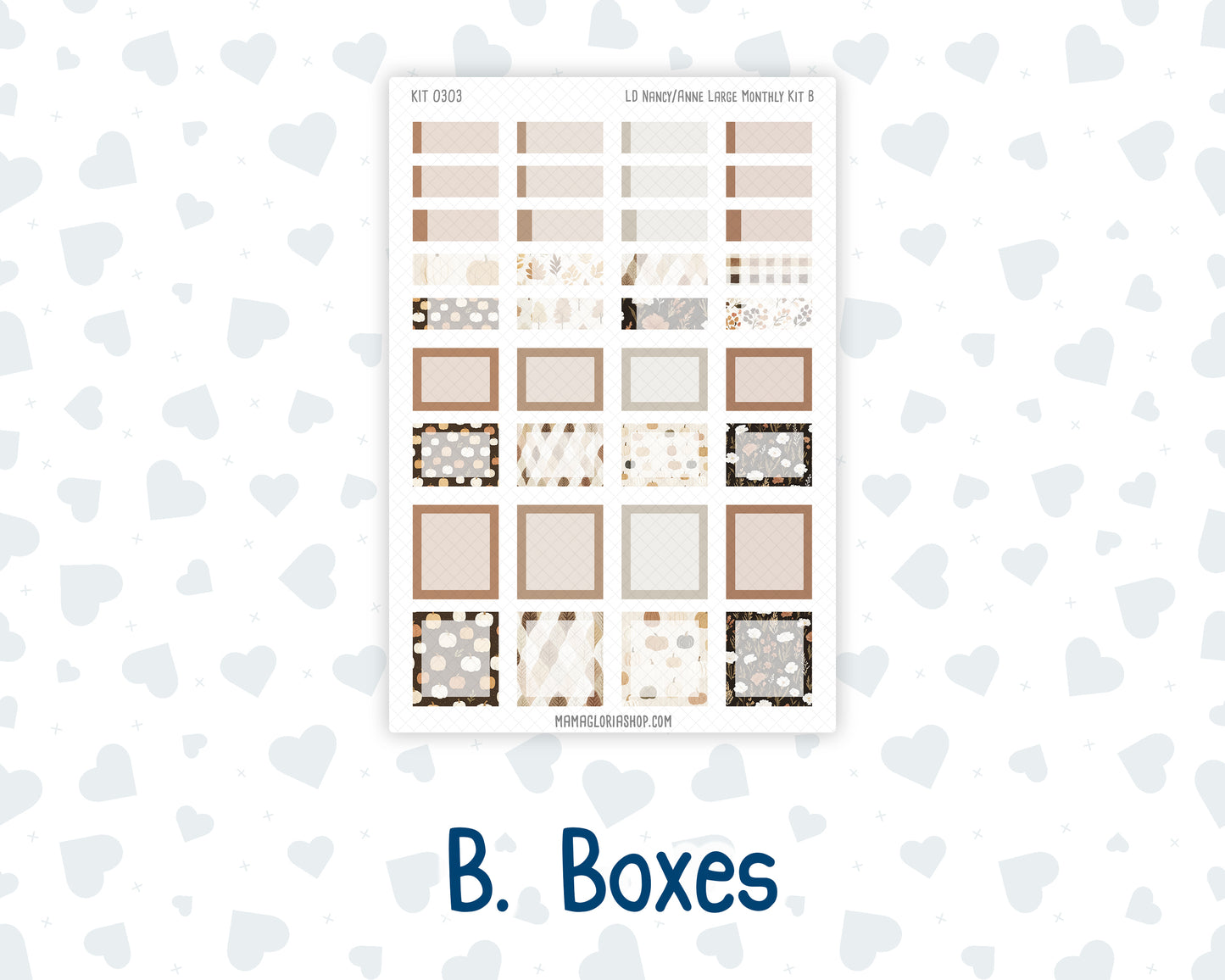 Kit 0303 - Laurel Denise Nancy/Anne Large - Monthly Kit - November - Into The Woods
