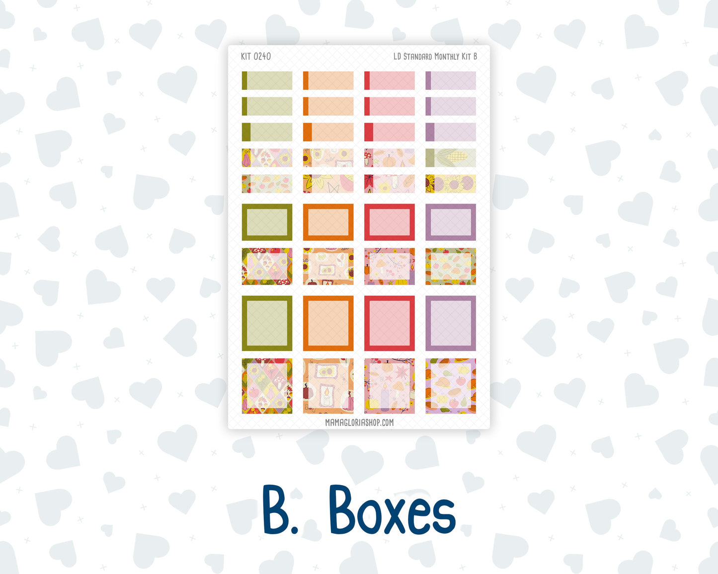 Kit 0240 - Laurel Denise Standard - Monthly Kit - November - Cozy Thanksgiving