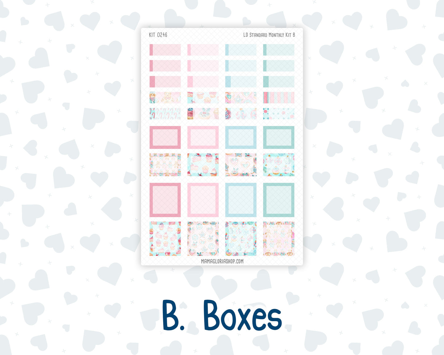 Kit 0246 - Laurel Denise Standard - Monthly Kit - December - Gingerbread Sweets