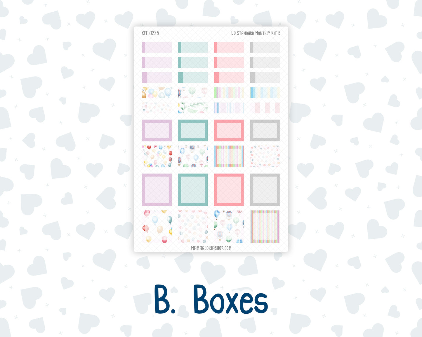 Kit 0225 - Laurel Denise Standard - Monthly Kit - July - Carnival Joy