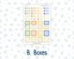 Kit 0229 - Laurel Denise Standard - Monthly Kit - August - Golden Faces