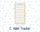 Kit 0265 - Laurel Denise Nancy/Anne Large - Monthly Kit - May - Honeybee Sky