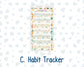 Kit 0226 - Laurel Denise Standard - Monthly Kit - July - Tropical Whimsy