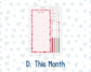 Kit 0254 - Laurel Denise Nancy/Anne Large - Monthly Kit - February - Valentine Village
