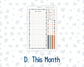 Kit 0300 - Laurel Denise Nancy/Anne Large - Monthly Kit - October - Autumn Stroll