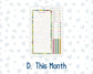 Kit 0267 - Laurel Denise Nancy/Anne Large - Monthly Kit - May - Flowers For Mama
