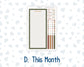 Kit 0298 - Laurel Denise Nancy/Anne Large - Monthly Kit - October - Velvet Bloom