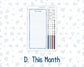 Kit 0247 - Laurel Denise Standard - Monthly Kit - December - Snow Day Adventures