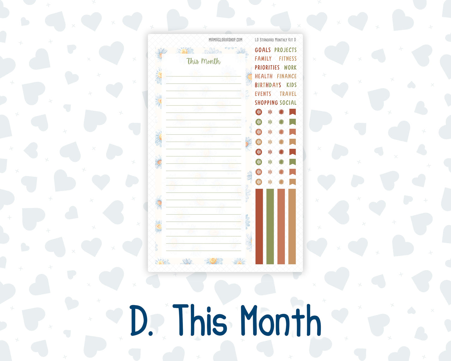 Kit 0235 - Laurel Denise Standard - Monthly Kit - September - Apple Orchard
