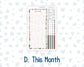 Kit 0245 - Laurel Denise Standard - Monthly Kit - December - Vintage Christmas