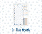 Kit 0299 - Laurel Denise Nancy/Anne Large - Monthly Kit - October - Book Nook