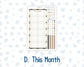 Kit 0272 - Laurel Denise Nancy/Anne Large - Monthly Kit - May - Graduation