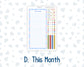 Kit 0269 - Laurel Denise Nancy/Anne Large - Monthly Kit - June - Dolce Mare