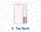 Kit 0306 - Laurel Denise Nancy/Anne Large - Monthly Kit - December - Jolly Mischief