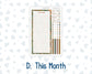 Kit 0243 - Laurel Denise Standard - Monthly Kit - November - Boho Autumn