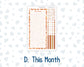 Kit 0241 - Laurel Denise Standard - Monthly Kit - November - Pumpkin Latte