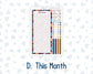Kit 0304 - Laurel Denise Nancy/Anne Large - Monthly Kit - November - Autumn In Bloom