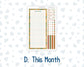 Kit 0233 - Laurel Denise Standard - Monthly Kit - September - Cinnamon Days
